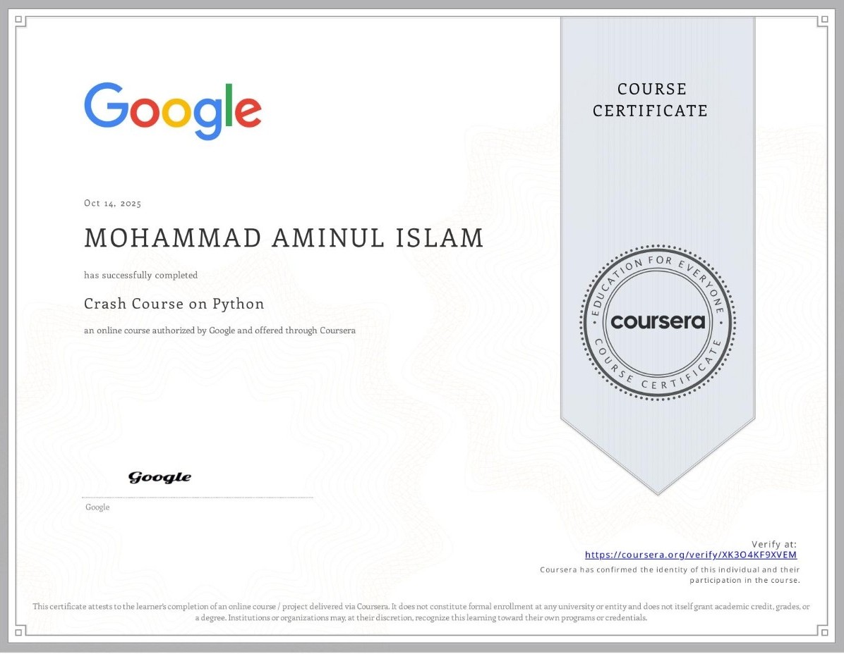 Crash Course on Python - Google